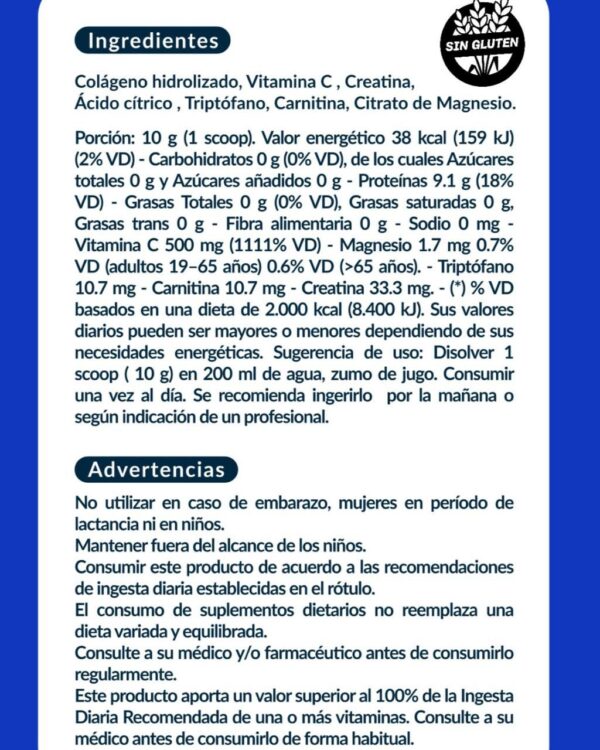 Deporte tabla Colágeno Deporte